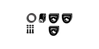 Mounting Kit, exhaust system 82 13 2514