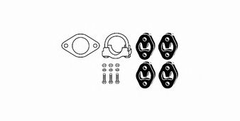 Mounting Kit, exhaust system 82 15 6618