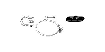 Mounting Kit, exhaust system 82 14 9028