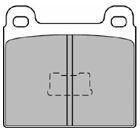 Brake Pad Set, disc brake 6088
