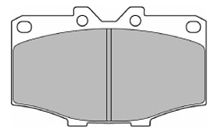 Комплект тормозных колодок, дисковый тормоз 6259