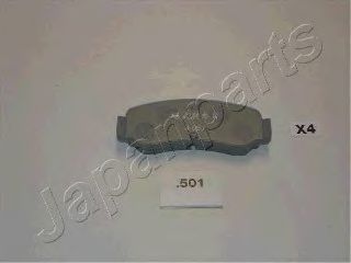 Комплект тормозных колодок, дисковый тормоз PP-501AF