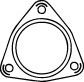 Gasket, exhaust pipe 80059