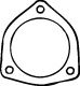 Gasket, exhaust pipe 80072