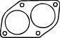 Gasket, exhaust pipe 81120