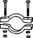 Clamping Piece, exhaust system 82501