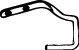 Holder, exhaust system 86103