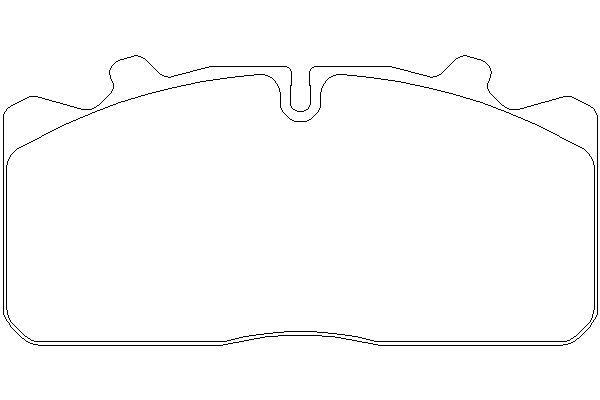 Комплект тормозных колодок, дисковый тормоз CVP033