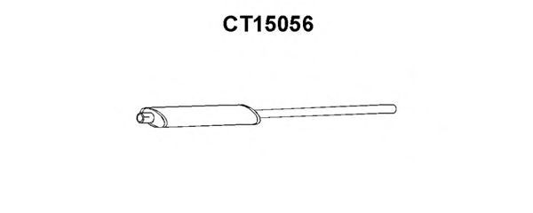 Silenciador posterior CT15056