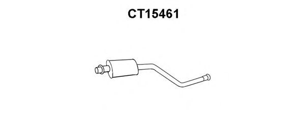 Front Silencer CT15461