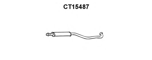 Front Silencer CT15487