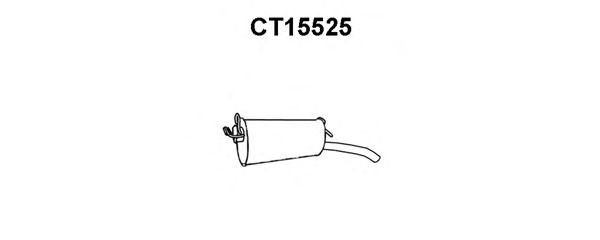 Silenciador posterior CT15525
