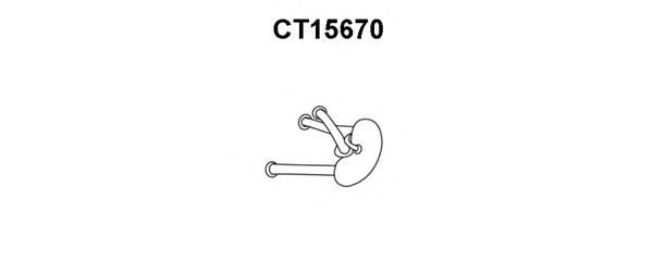 Front Silencer CT15670