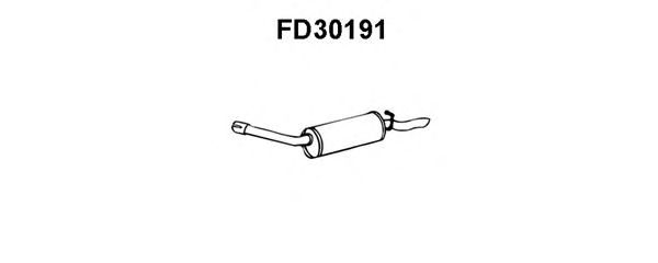 Silenciador posterior FD30191