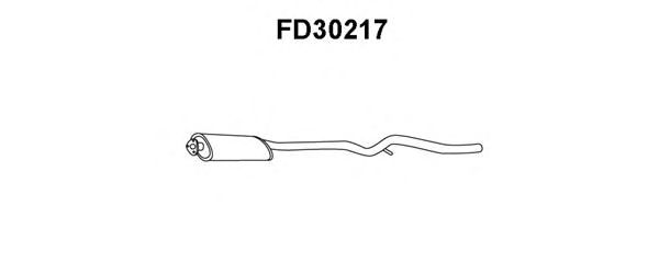 Front Silencer FD30217