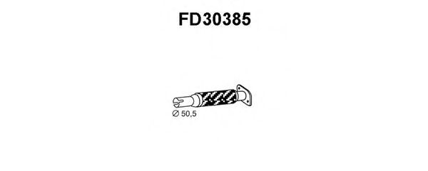 Reperationsrør, katalysator FD30385