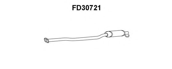 Silenciador posterior FD30721
