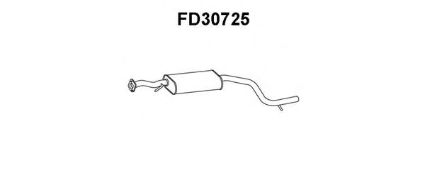 Silenciador posterior FD30725