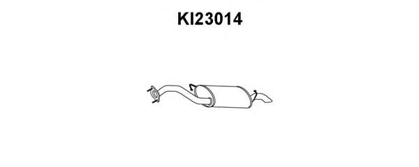 Silenciador posterior KI23014