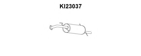 Silenciador posterior KI23037