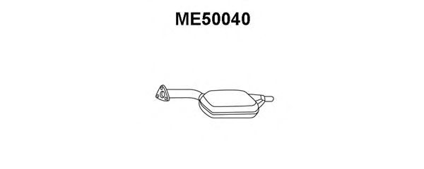 Silenciador posterior ME50040