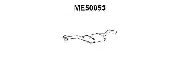 Midterste lyddæmper ME50053