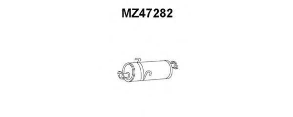 Midterste lyddæmper MZ47282