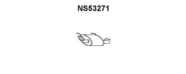 Bagerste lyddæmper NS53271