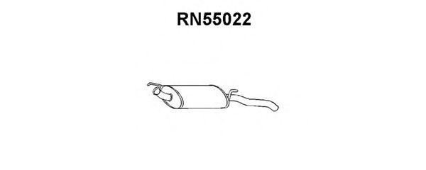 Takaäänenvaimentaja RN55022