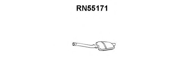 Silenciador posterior RN55171