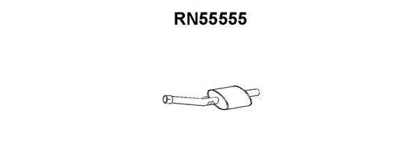 Silenziatore anteriore RN55555