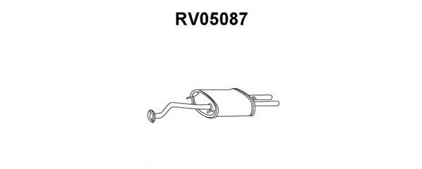 Silenciador posterior RV05087