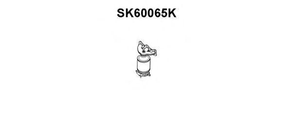 Catalyseur en coude SK60065K