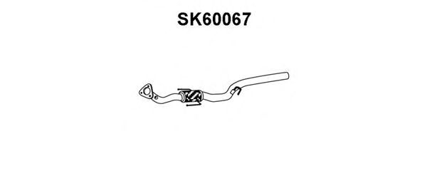 Eksosrør SK60067