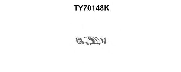 Catalytic Converter TY70148K