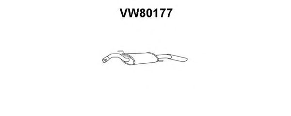 sluttlyddemper VW80177
