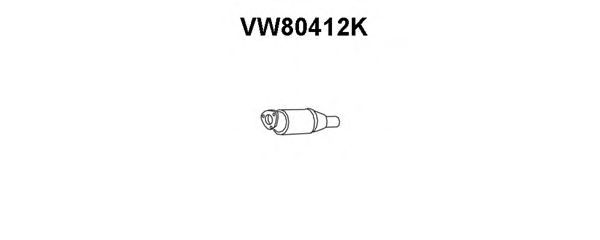 Katalysator VW80412K