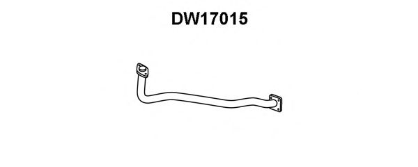 Eksosrør DW17015