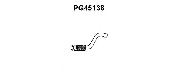 Avgasrör PG45138