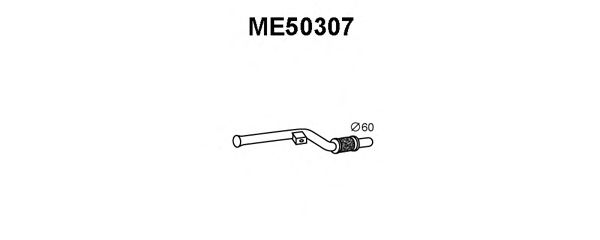 Eksosrør ME50307