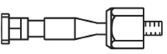 Articulação axial, barra de acoplamento 1649