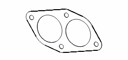 Gasket, exhaust pipe 496230