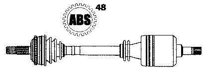 Albero motore/Semiasse 123066
