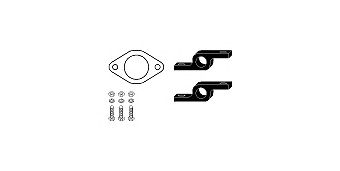Mounting Kit, exhaust system 82 45 7822