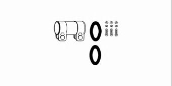 Mounting Kit, exhaust system 82 12 2245