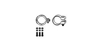Mounting Kit, primary catalytic converter 82 13 2633