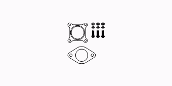 Mounting Kit, primary catalytic converter 82 11 3254