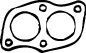 Gasket, exhaust pipe 81067
