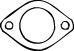 Gasket, exhaust pipe 81068