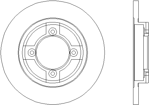 Fren diski 52301